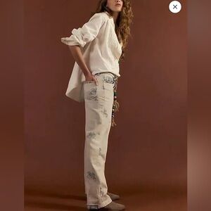 Free People - We The Free Geranium Slouchy Jeans! SOLD OUT!!! Size 24!!! NWT!!!